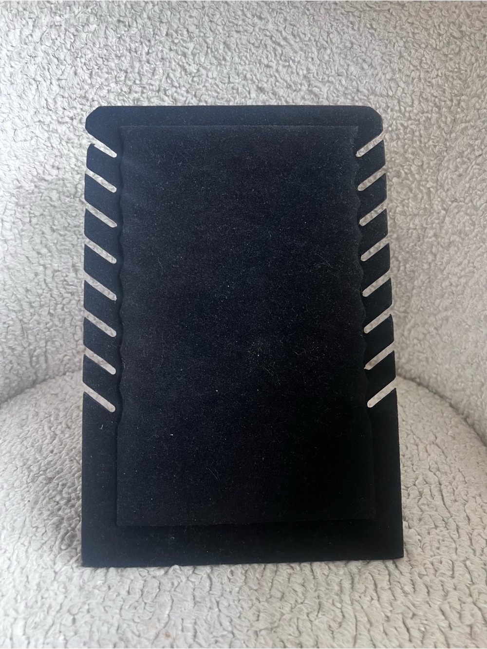 Black necklace holder stand organizer